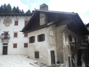 Casa di Tiziano a Pieve di Cadore 